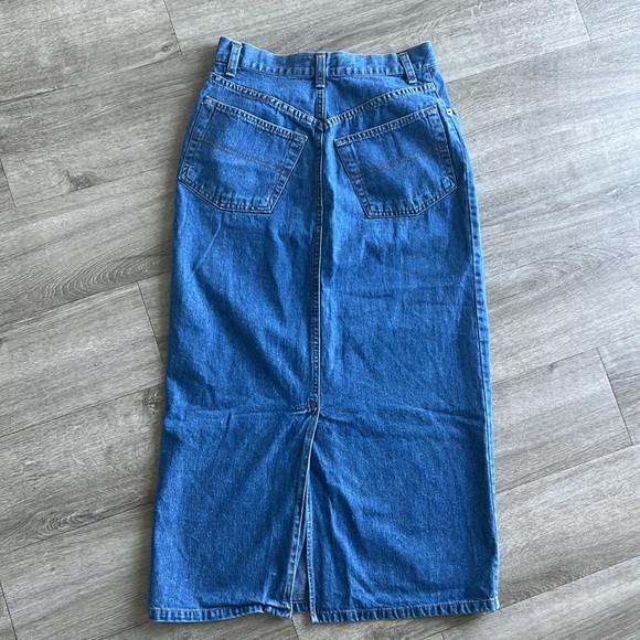 Ralph Lauren Denim Skirt Vintage - Picture 7 of 12